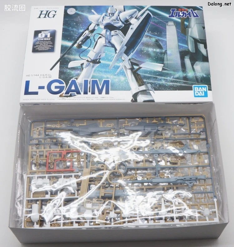 万代综合拼装模型系列 重战机L-GAIM HG 01.5 艾尔盖姆/L-GAIM - 图片